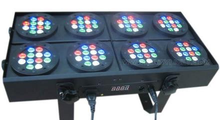【廠家直銷95顆*5W RGBW四色室內 DMX7通道 LED】價格_廠家_圖片